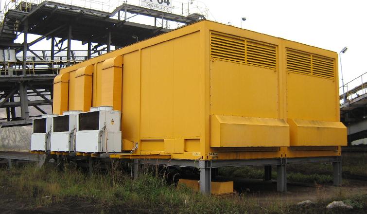 Motiv: Containerbau - Mechanik - Geschaeftsfelder